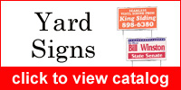 yard signs